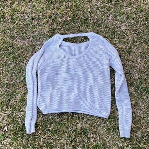 Cut out sweater